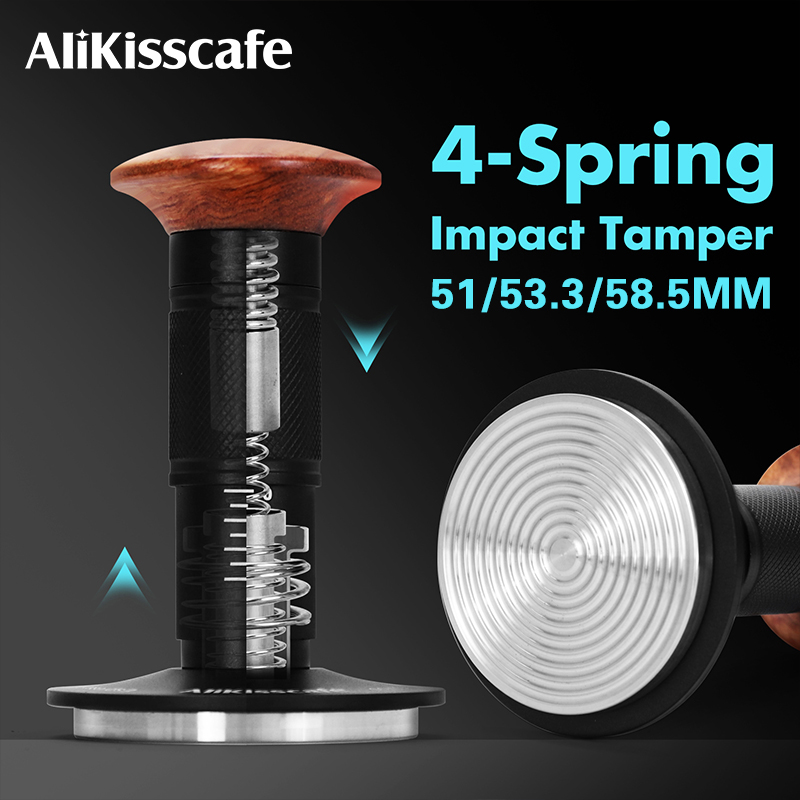 Pressure Gauge Espresso - AliKisscafe Coffee Tamper Impact 4 Spring