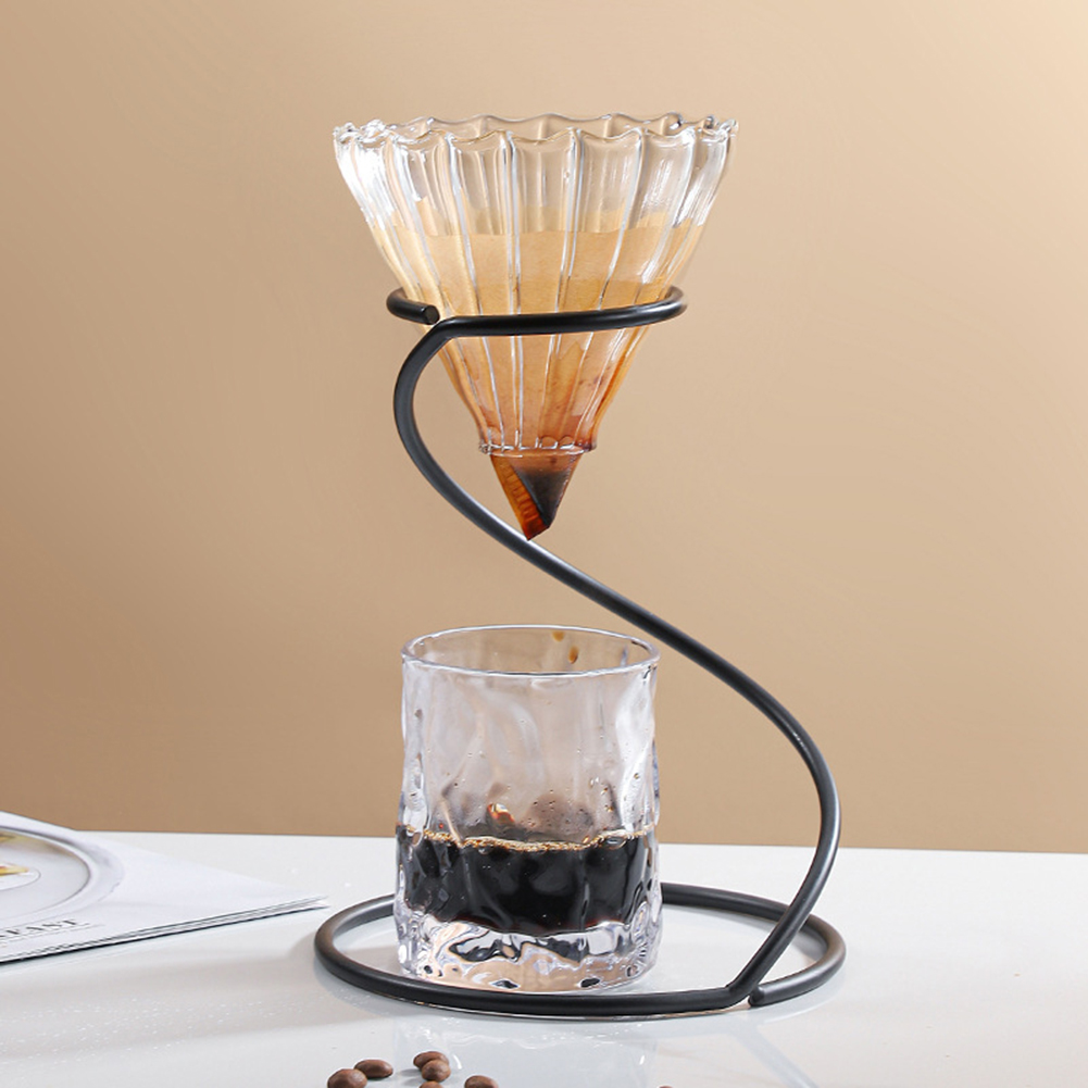 Coffee Equipment V60 - 1pc Serpentine Coffee Metal Filter Frame