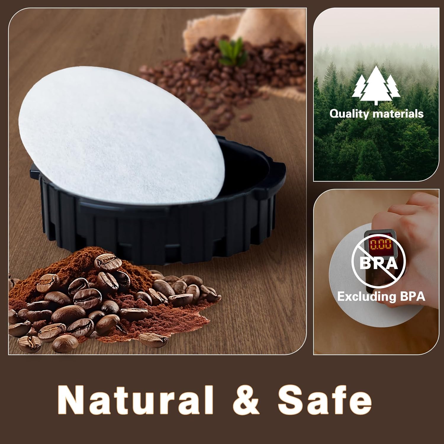 Round Coffee Filters, Compatib - đánh giá và giá Coffee Equipment For Home