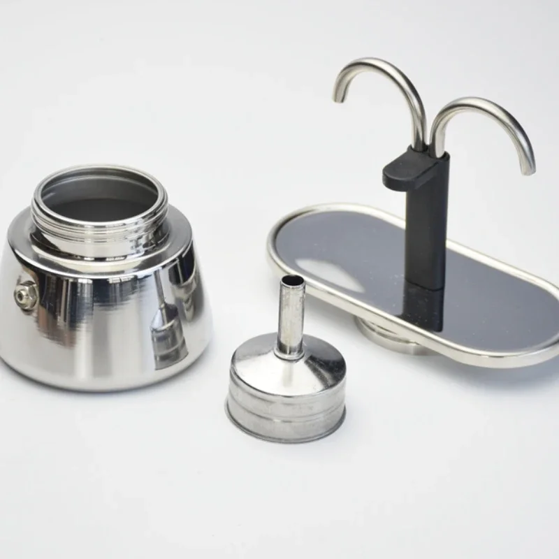 200ML Mini Moka Pot Double Tub - đánh giá và giá Coffee Equipment For Home