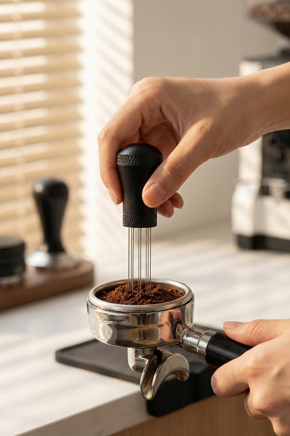 Espresso Stirrer Distribution  - đánh giá và giá Coffee Equipment For Home