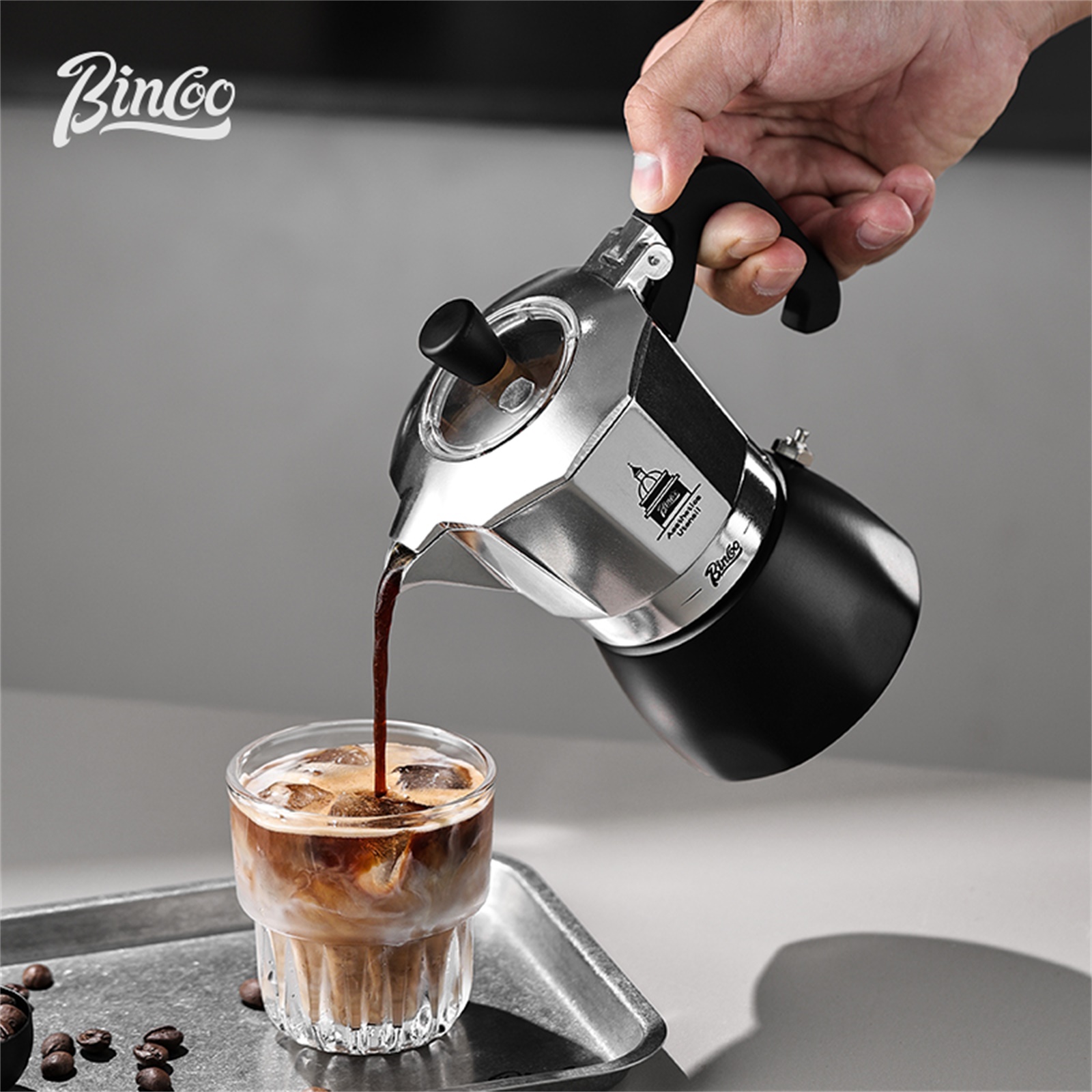 BINCOO Double Valve Moka Pot，E - đánh giá và giá Coffee Equipment For Home