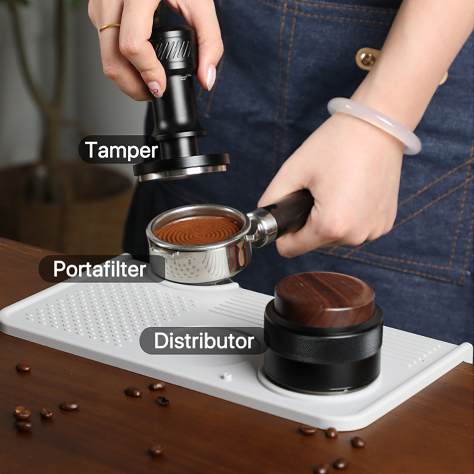 Coffee Tamper Mat Station Stan - đánh giá và giá Coffee Equipment Distributor