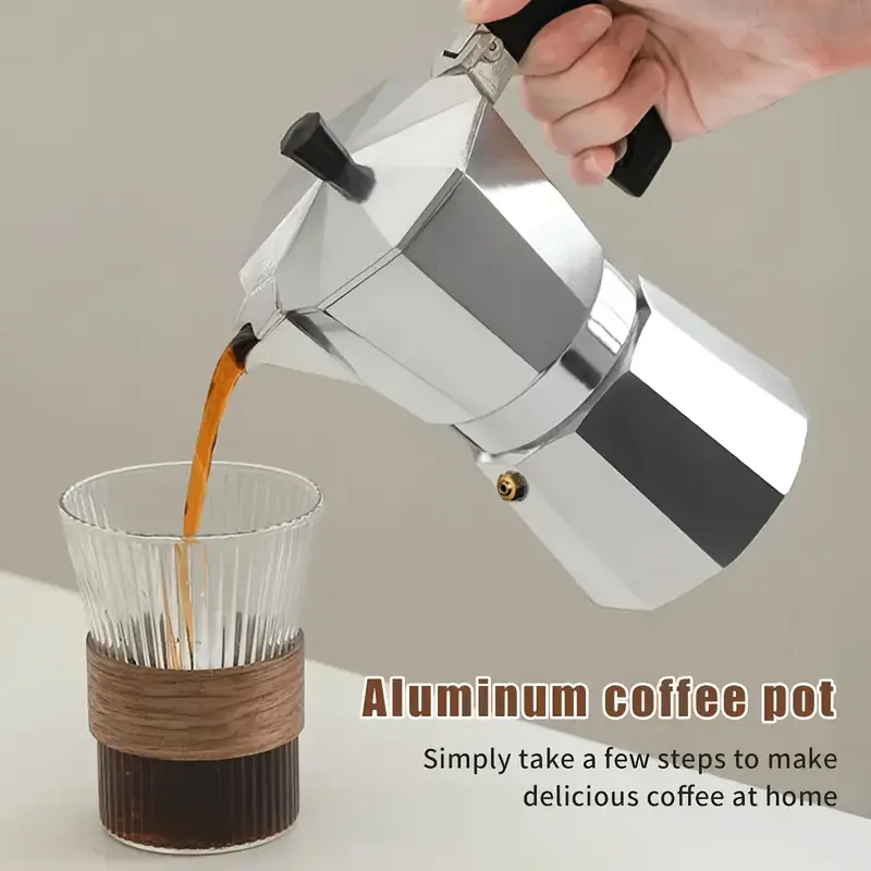 Classic Aluminum Moka Pot 50-3 - đánh giá và giá Coffee Equipment For Home