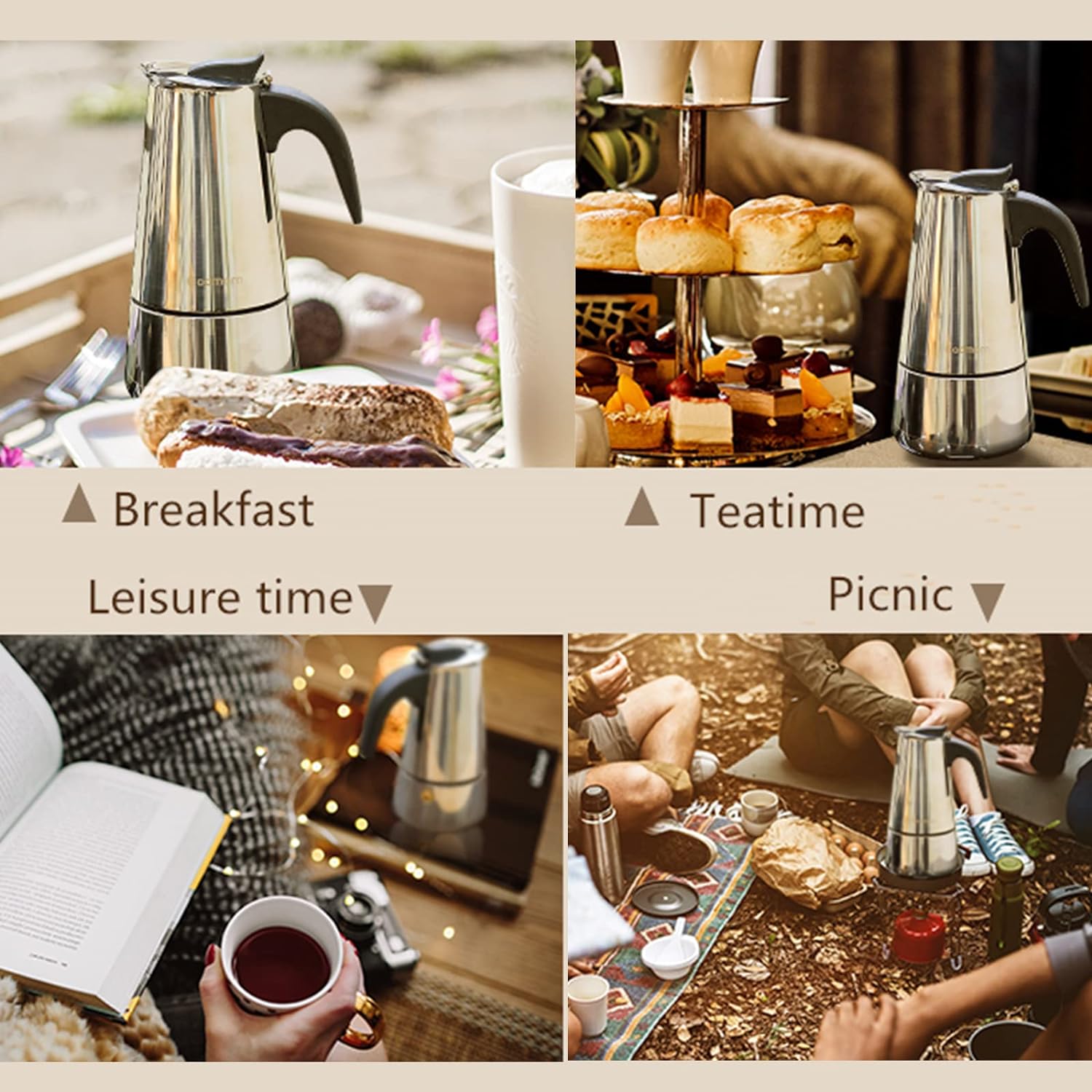 4/6/9 ly Moka nồi Caffe máy Es - đánh giá và giá Coffee Equipment For Home
