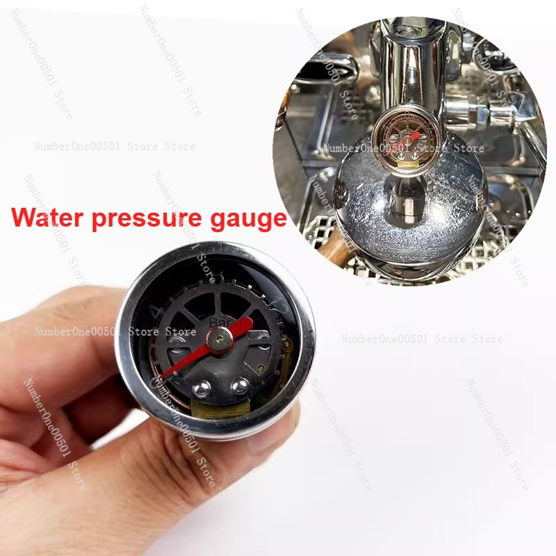 E61 Semi-Automatic Espresso Ma - đánh giá và giá Pressure Gauge Espresso