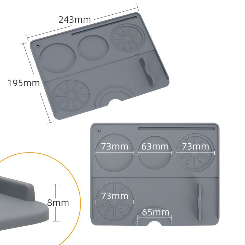 Coffee Tamper Mat Espresso Por - đánh giá và giá Coffee Equipment Distributor