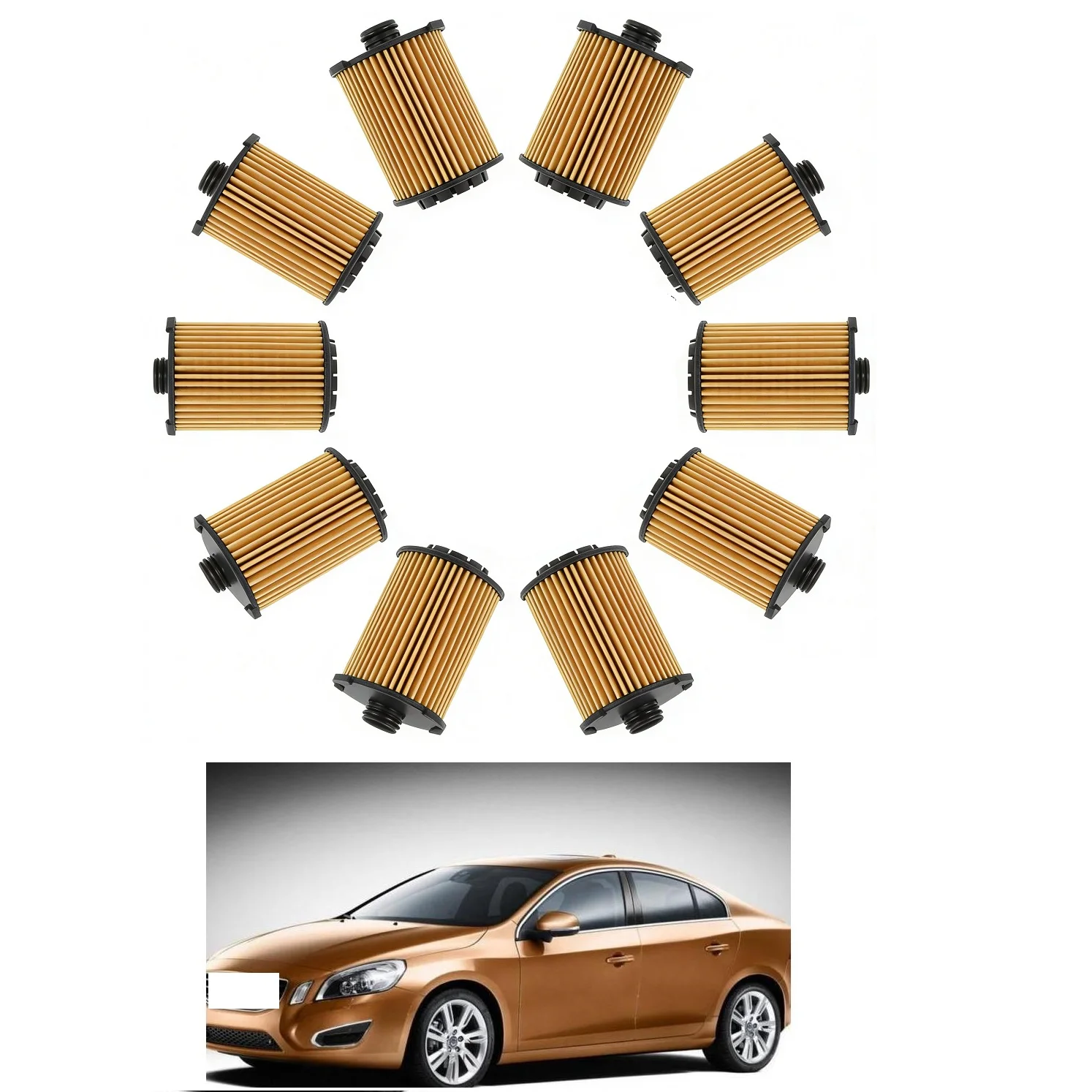 10pcs Oil Filter For VOLVO XC4 - đánh giá và giá Coffee Equipment V60